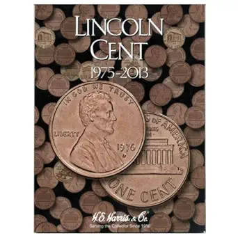 lincoln cents #3 1975 2013 h e harris coin folder 1st edition h e harris 0937458562, 978-0937458563