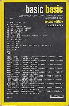 basic basic an introduction to computer programming in basic language 1st edition james s coan 0810451077,
