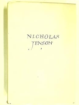 nicholas jenson and the rise of venetian publishing in renaissance europe 1st edition martin lowry