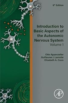 introduction to basic aspects of the autonomic nervous system volume 1 1st edition otto appenzeller