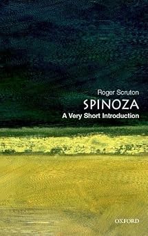 spinoza a very short introduction 1st edition roger scruton 0192803166, 978-0192803160