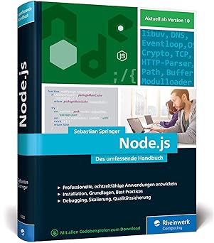 node js das umfassende handbuch serverseitige web applikationen mit javascript entwickeln 1st edition