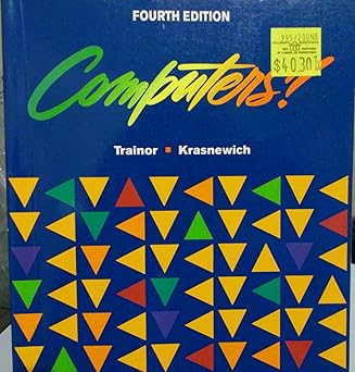 computers 1st edition timothy n trainor ,diane krasnewich 0070652481, 978-0070652484