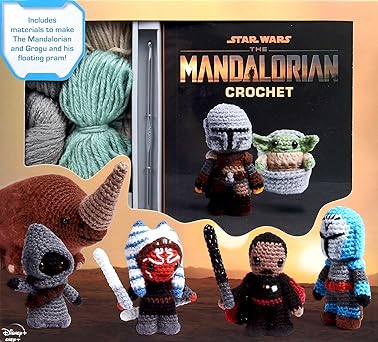 star wars the mandalorian crochet 1st edition lucy collin 1645177033, 978-1645177036