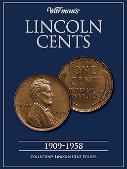 lincoln cents 1909 1958 collectors folder 1st edition warman\\\\\\\'s 1440213267, 978-1440213267