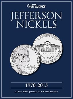 jefferson nickels 1970 2015 collectors jefferson nickels folder 1st edition warman\\\'s 1440232598,