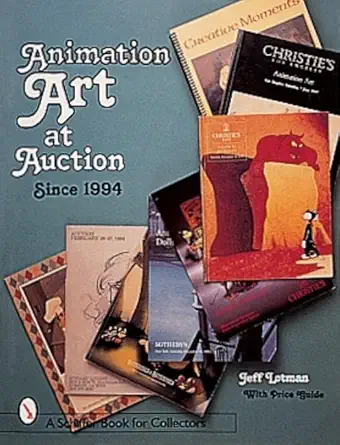 animation art at auction since 1994 1st edition jeff lotman 0764304119, 978-0764304118