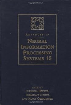 advances in neural information processing systems proceedings from the 2002 conference 1st edition suzanna