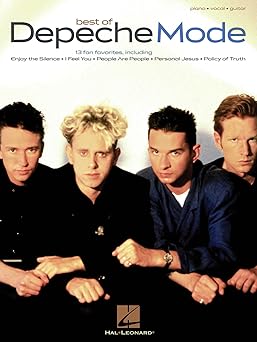 best of depeche mode songbook piano vocal guitar sheet music artist collection for intermediate and advanced