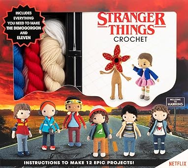 stranger things crochet 1st edition editors of thunder bay press 1667205501, 978-1667205502