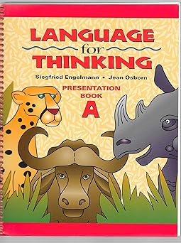 language for thinking teacher presentation book a 1st edition wright group 0026848848, 978-0026848848