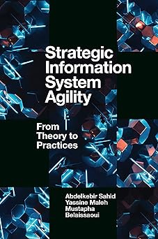 strategic information system agility from theory to practices 1st edition abdelkebir sahid ,yassine maleh