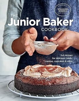 the junior baker cookbook fun recipes for delicious cakes cookies cupcakes and more 1st edition williams