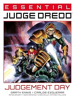 essential judge dredd judgement day 1st edition garth ennis ,carlos ezquerra ,peter doherty ,dean ormston