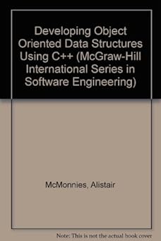 developing object oriented data structures using c 1st edition alistair mcmonnies ,w stewart mcsporran