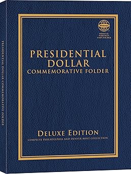 presidential dollar commemorative folder complete philadelphia and denver mint collection 1st edition whitman