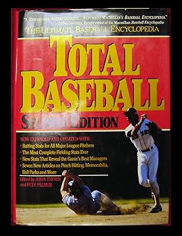 total baseball the ultimate baseball encyclopedia 1st edition john thorn ,pete palmer ,david reuther