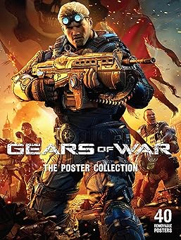 gears of war the poster collection 1st edition epic games 1608872963, 978-1608872961