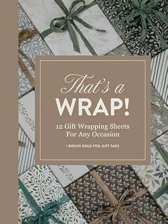 thats a wrap 12 gift wrapping sheets for any occasion 1st edition korie herold ,paige tate co 1950968847,