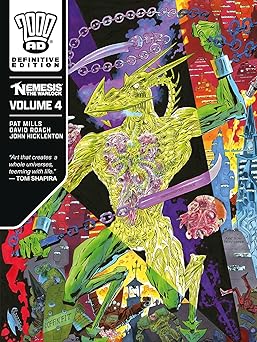 nemesis the warlock the volume 4 1st edition pat mills ,john hicklenton ,carl critchlow ,david roach
