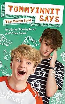 tommyinnit says the quote book the sunday times bestseller 1st edition tom simons ,will gold 1529427975,