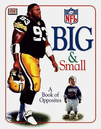 nfl board book big and small 1st edition dk publishing 0789447207, 978-0789447203
