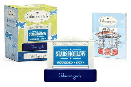 gilmore girls stars hollow light up sign 1st edition michelle morgan 0762480122, 978-0762480128