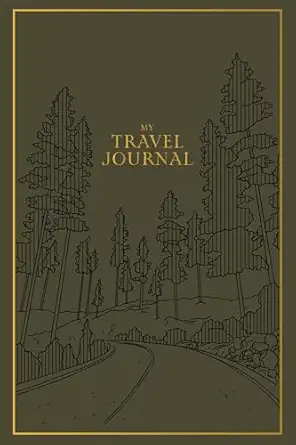 my travel journal a travel keepsake journal to record your vacations adventures and experiences abroad 1st