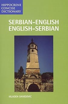 serbian/english english/serbian concise dictionary 1st edition mladen davidovic 0781805562, 978-0781805568