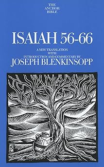 isaiah 56 66 1st edition joseph blenkinsopp 0300139624, 978-0300139624