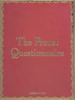 the proust questionnaire 1st edition william c carter 2843236711, 978-2843236716