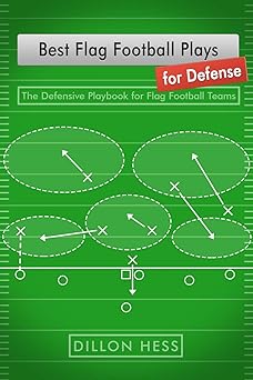 best flag football plays for defense the defensive playbook for flag football teams 1st edition dillon hess