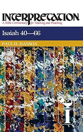 isaiah 40 66 1st edition paul d hanson 080423132x, 978-0804231329