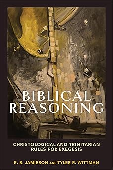 biblical reasoning christological and trinitarian rules for exegesis 1st edition r b jamieson ,tyler r