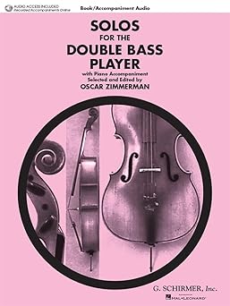 solos for the double bass player classical double bass sheet music with piano accompaniment book and online
