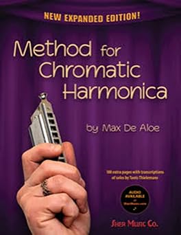 method for chromatic harmonica 1st edition max de aloe 1883217717, 978-1883217716