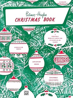 palmer hughes accordion course christmas book a christmas book of carols for students of all grades 1st