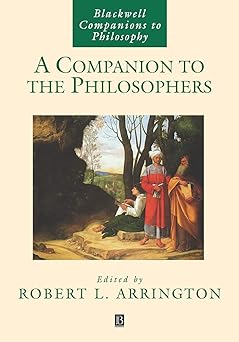 a companion to the philosophers 1st edition robert l arrington 0631229671, 978-0631229674