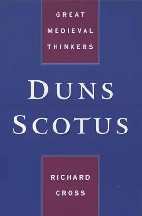 duns scotus 1st edition richard cross 0195125533, 978-0195125535