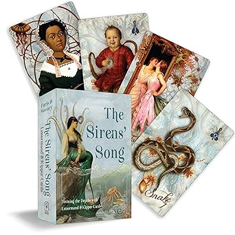 the sirensa song divining the depths with lenormand and kipper cards 1st edition carrie paris ,toni savory
