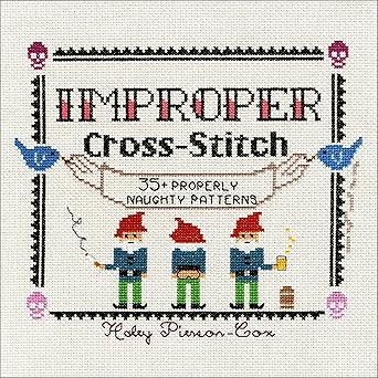 improper cross stitch 35+ properly naughty patterns 1st edition haley pierson cox 1250088984, 978-1250088987