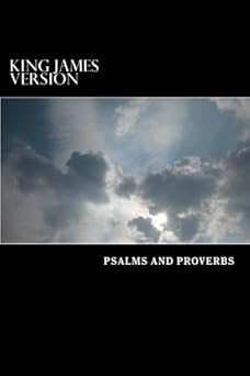 psalms and proverbs kjv 1st edition king james version 1507511043, 978-1507511046