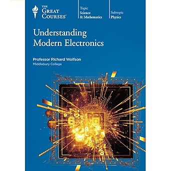 understanding modern electronics 1st edition richard wolfson ,the great courses 1598032720