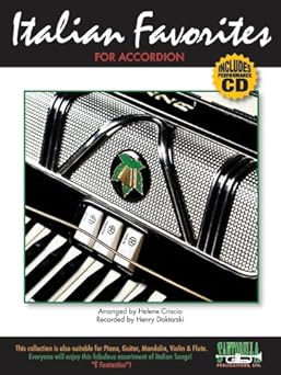 italian favorites for accordion with cd 1st edition helene criscio 1585609730, 978-1585609734
