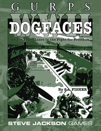 gurps wwii dogfaces 1st edition s a fisher 1556349610, 978-1556349614