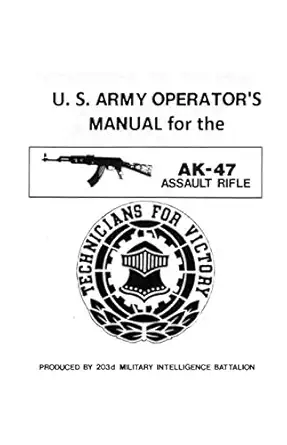 u s army operators manual for the ak 47 assault rifle 1st edition pentagon u s military 1601700296,