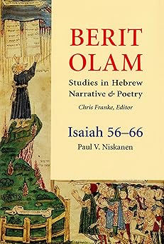 berit olam isaiah 56 66 1st edition paul v niskanen 0814650686, 978-0814650684