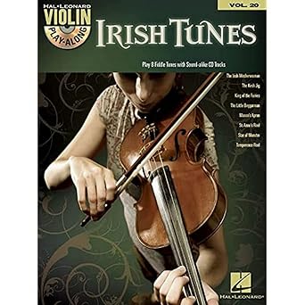 irish tunes violin play along volume 20 book/online audio 1st edition various 1617807745, 978-1617807749