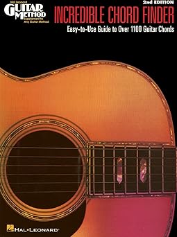 incredible chord finder 9  x 12   hal leonard guitar method supplement 1st edition various 0881885940,
