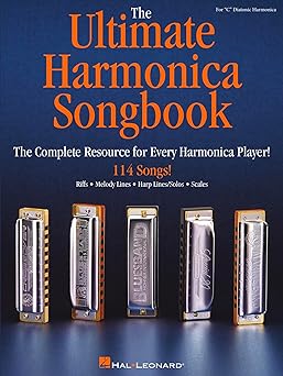 the ultimate harmonica songbook sheet music for beginners and advanced players 114 songs in blues rock pop
